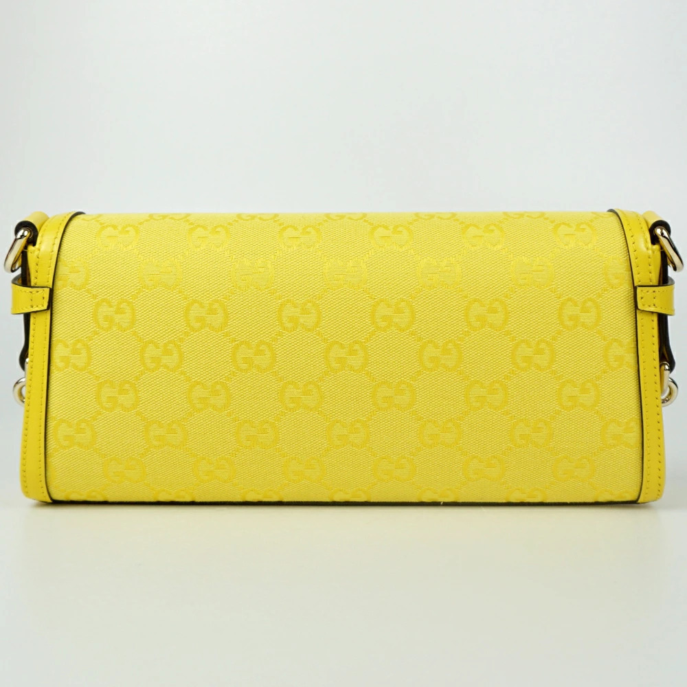 Gucci Shoulder Bag Luce Yellow Handbag